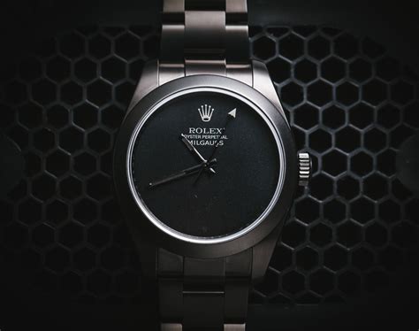 rolex milgauss pvd black|rolex milgauss dark knight price.